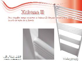26250 - Sèche-serviettes Habana 2 Blanc 750W